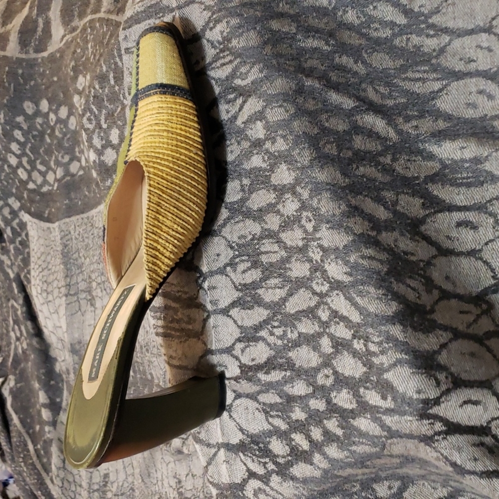Mark Schwartz Color-Block Mules - Picture 3 of 11